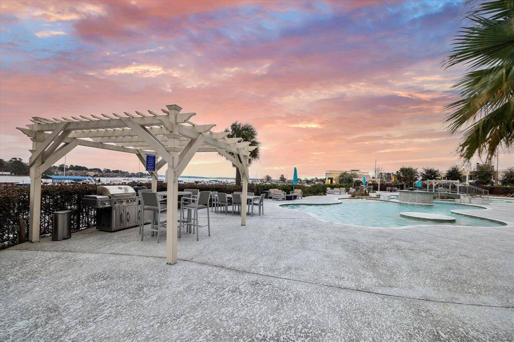 Community grilling spaces make ideal gathering places for guests.
