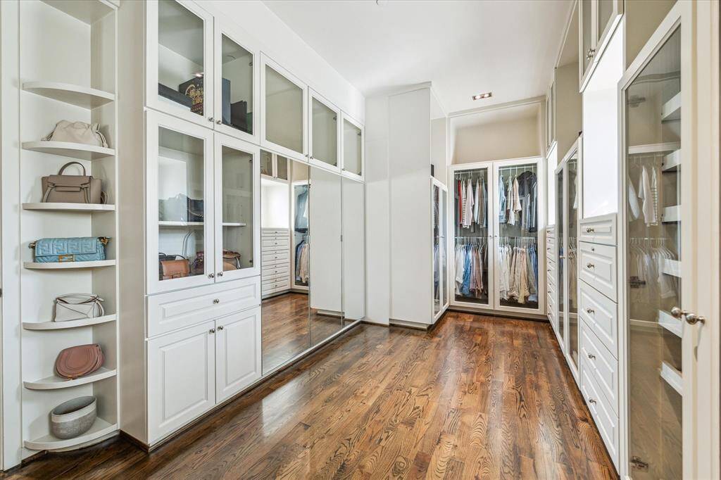This custom, walk-in closet is a dream come true!