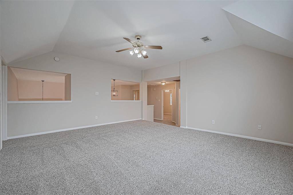 This upstairs game room is the ultimate gathering spot. With its airy feel you’ll love the endless possibilities to create a space that truly fits you!