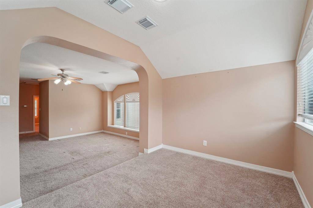 A step room adjacent to the game room would make a great space for a playroom, gaming center, or craft area. The possibilities are endless!