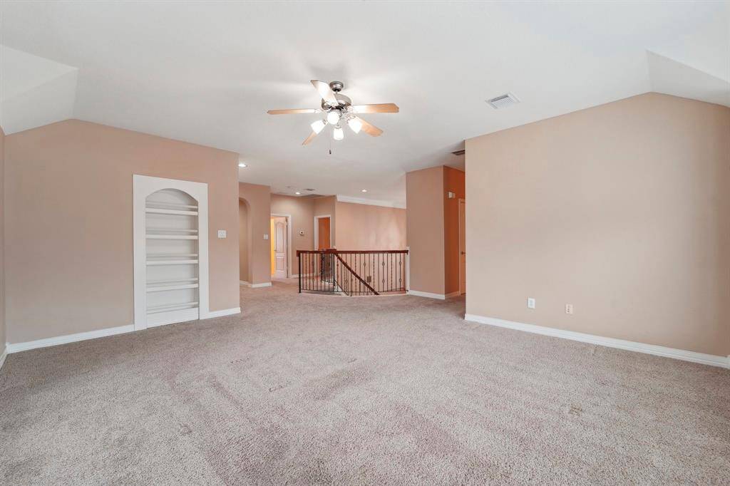 This supersized game room is all about fun and entertainment! The perfect setting for summer slumber parties and lively game nights, this space is designed for making memories. And don’t forget to push that bookshelf—there’s a surprise waiting behind it!