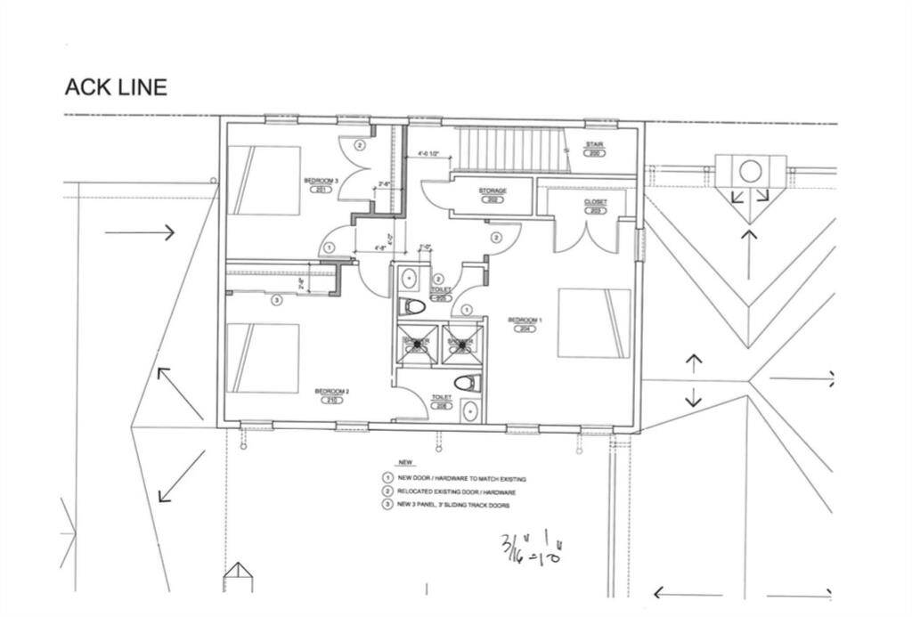 Rendering of transforming the upstairs game room to a 4th bedroom.