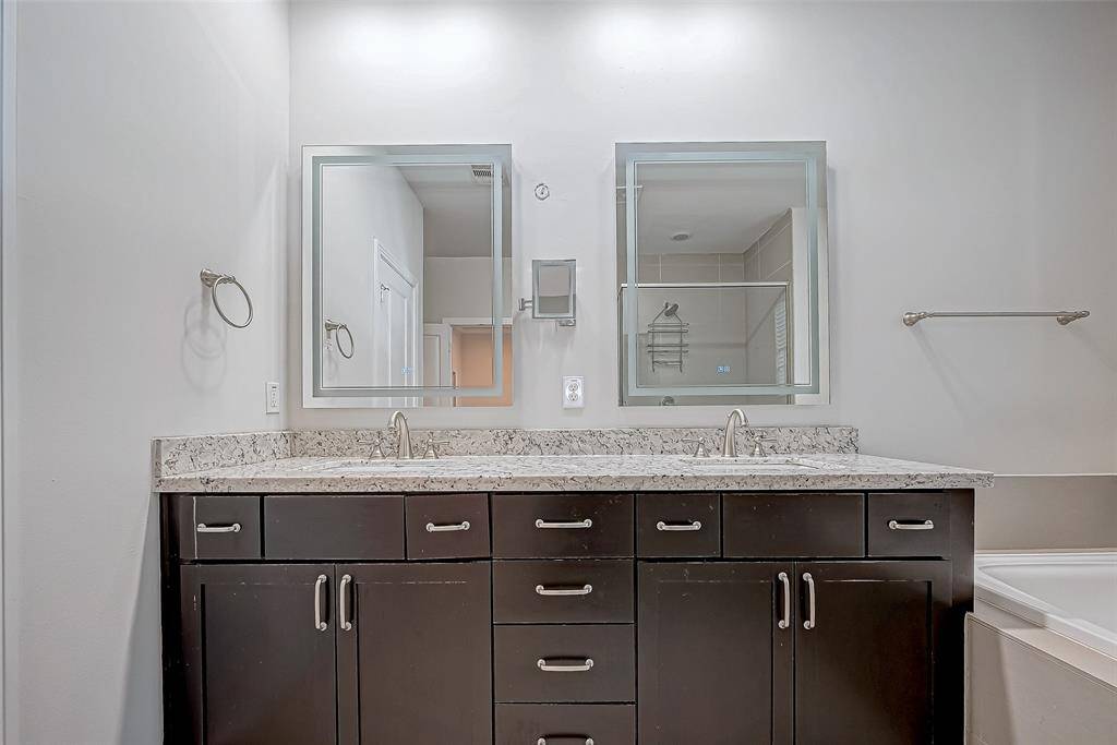 Primary Bath Featuring LED Touchscreen Lighting with Adjustable Lighting & Anti-Fog Feature!