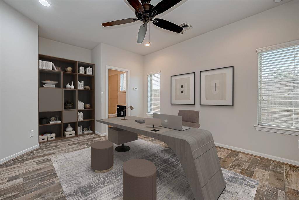 1st floor bedroom OR office. Virtually STaged