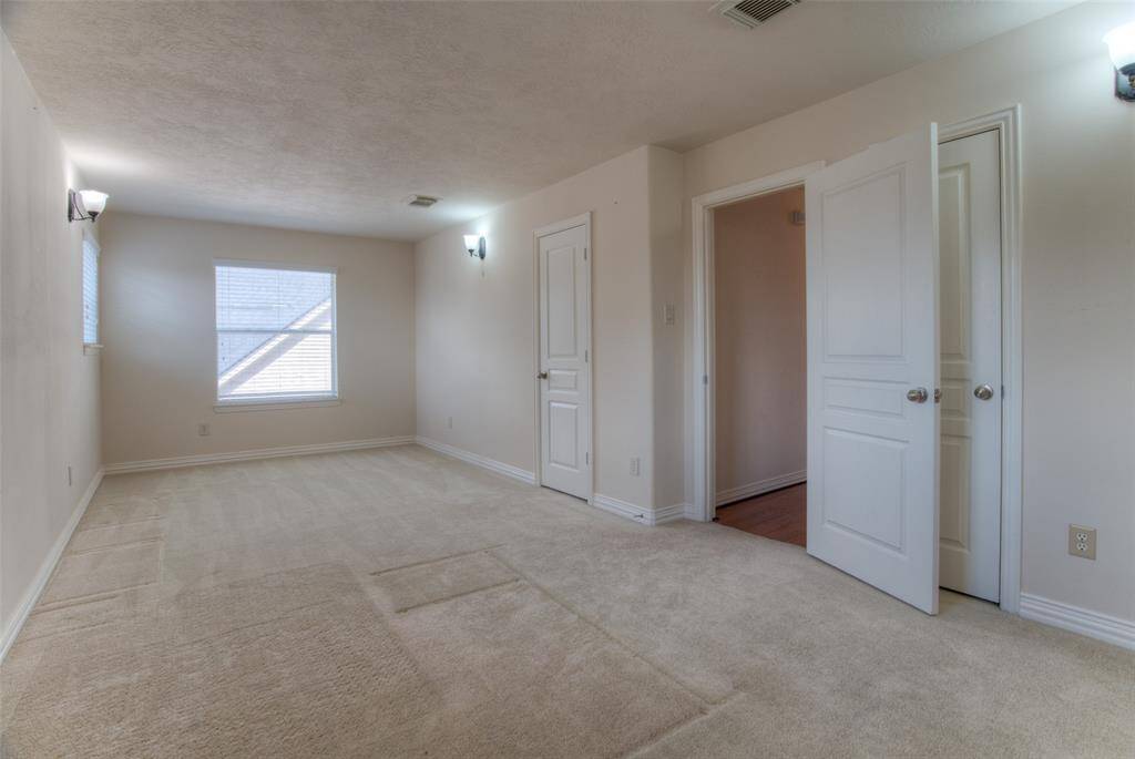 Bonus room is perfect for an office.