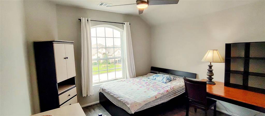 FIRST REAR BEDROOM 2ND FLOOR, OVERLOOKS LAKE