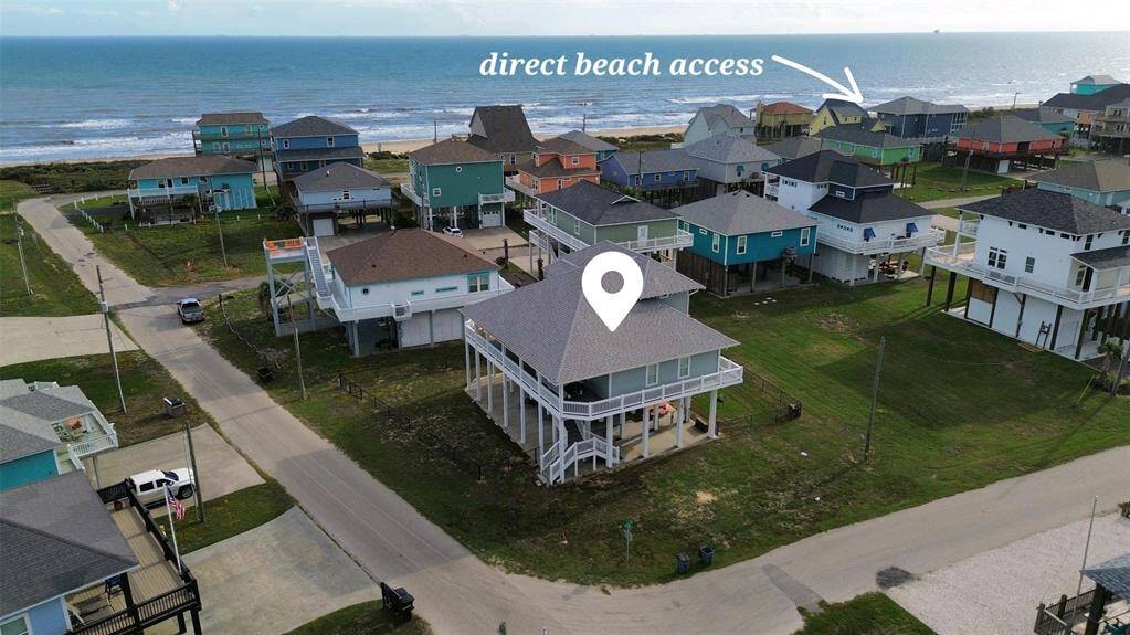 Effortless beach access via golf cart.