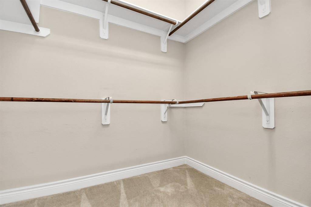 Separate soaker tub/shower