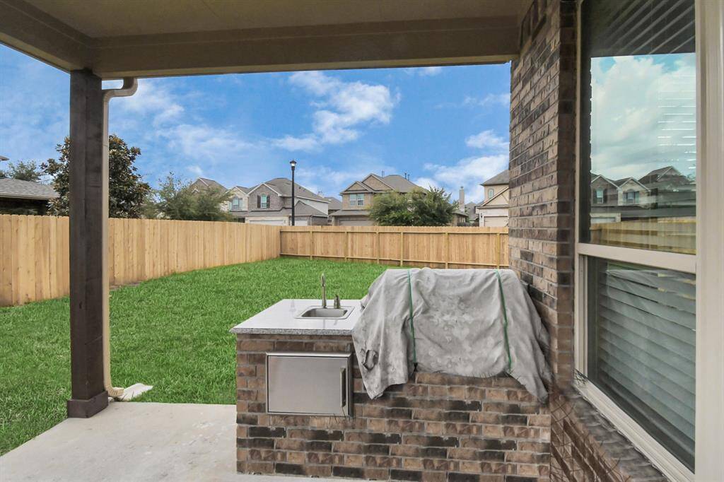 Look at this huge backyard area.