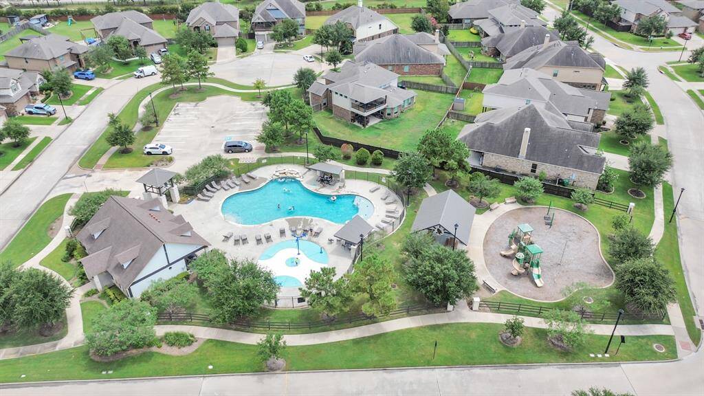 Or a short walk to the community pool.