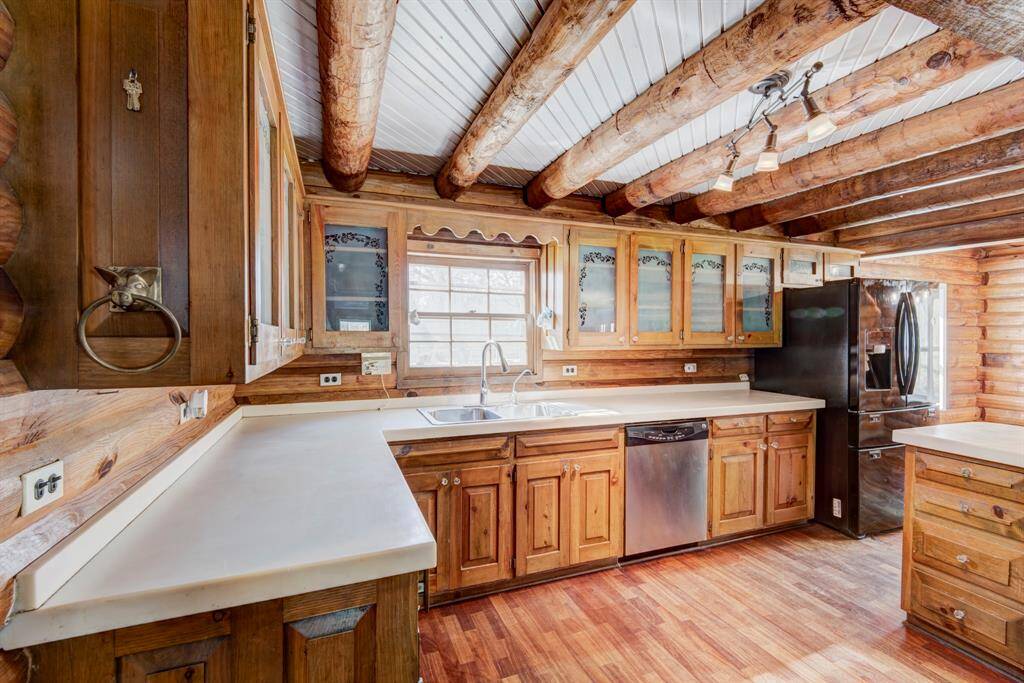 Kitchen area of the home.