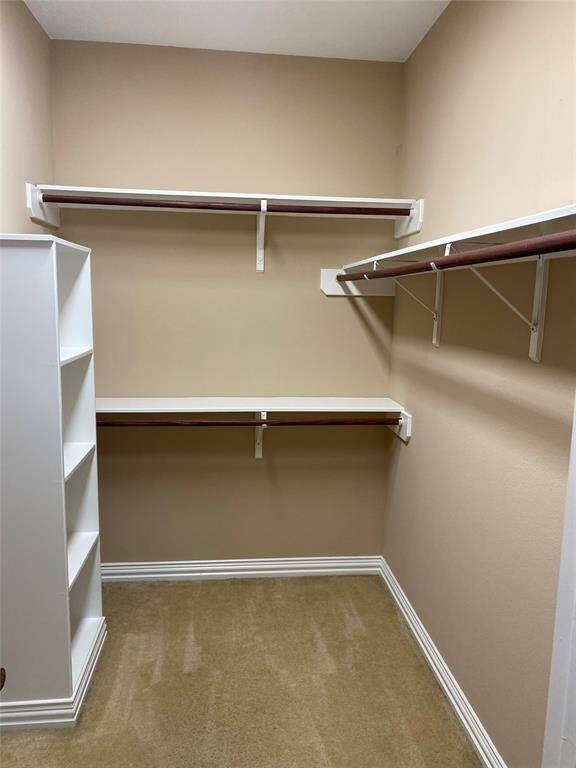 Primary closet