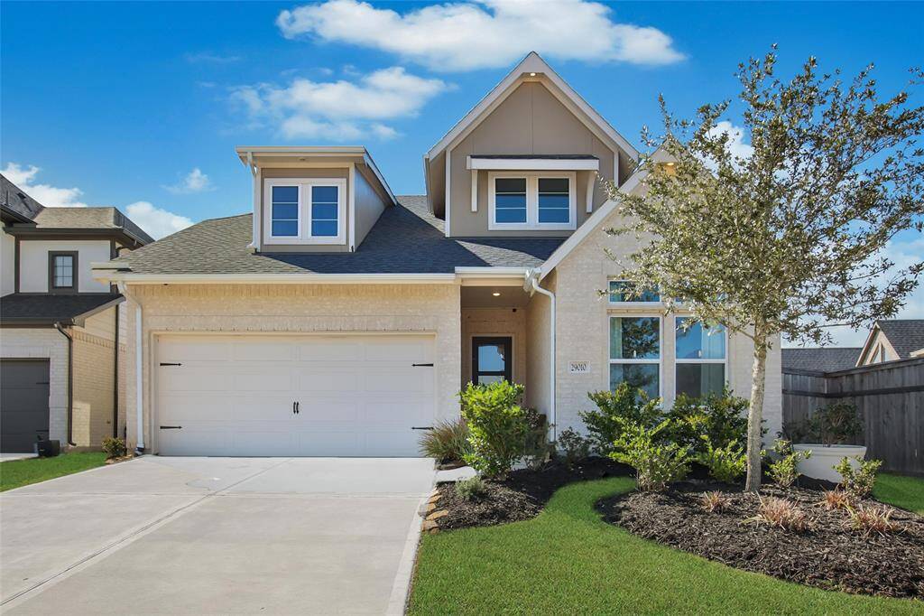 Welcome to 29010 Meadow Terrace Ln. in the naturally beautiful neighborhood of Cross Creek Ranch! Newmark's popular Navarro Floor Plan featuring 4 BRs/2.5 BA with stunning finishes throughout!8 ft front door welcomes your guests.