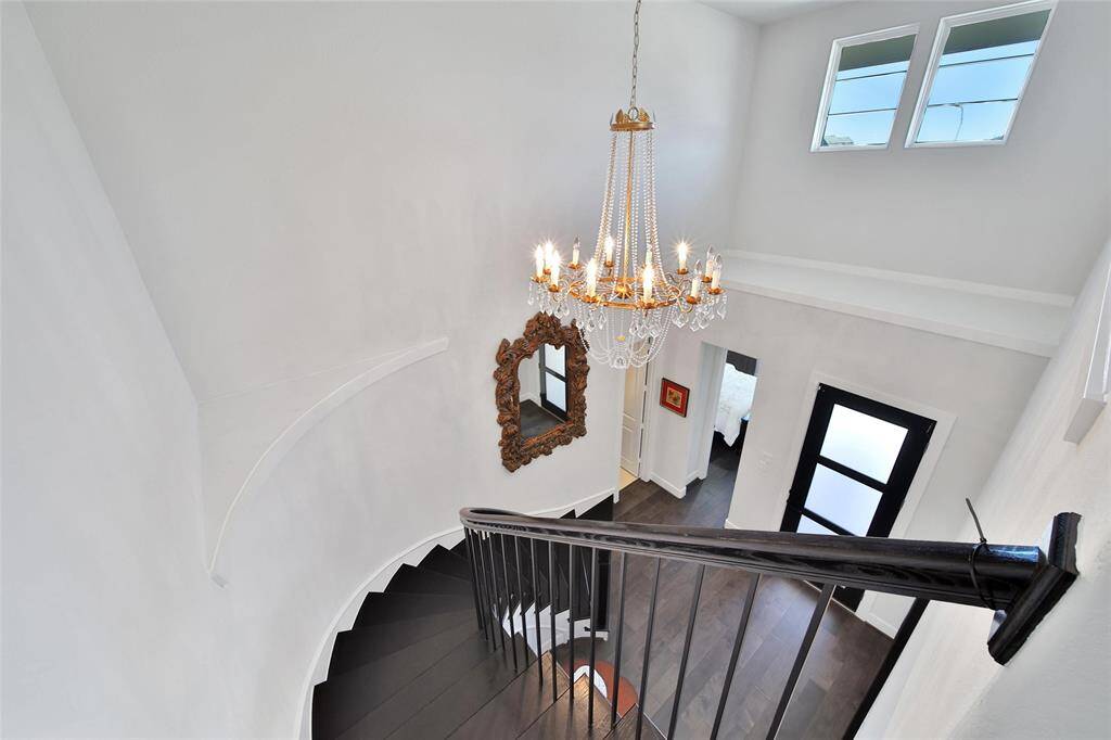 What a view! One last peek of the first floor before seeing all the 2nd floor has to offer!