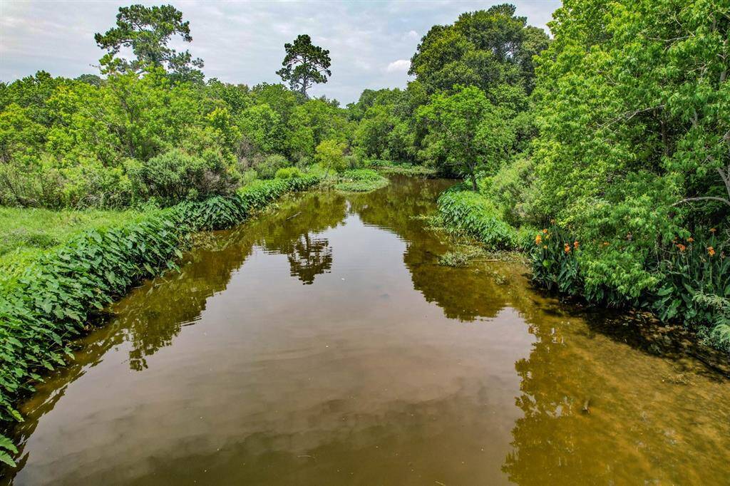 Creek that is to the left of 3.5 Acre tract