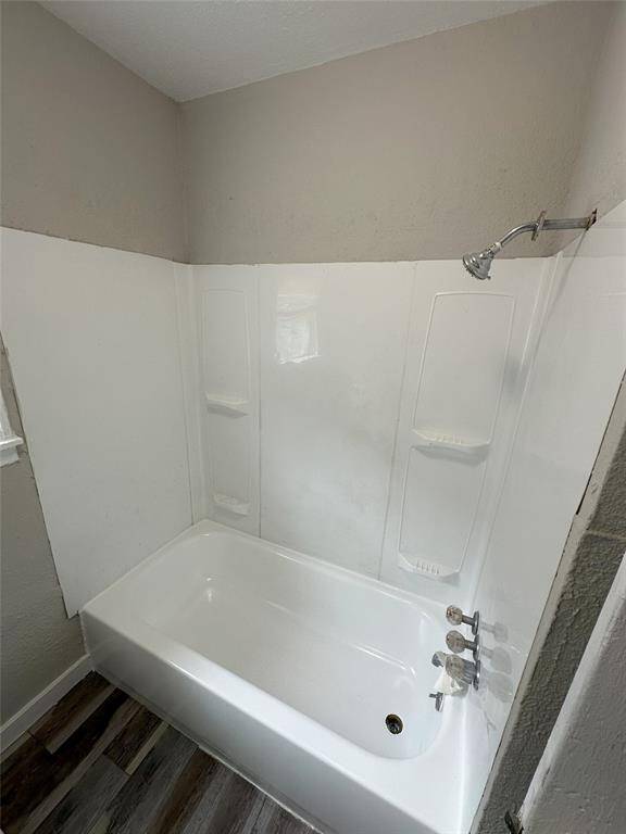 Freshly refinished tub