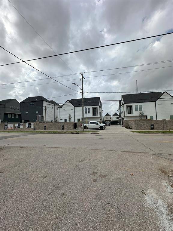 New construction complex directly across the street