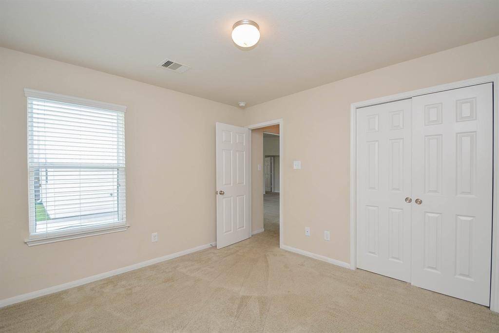 Spacious secondary bedrooms.
