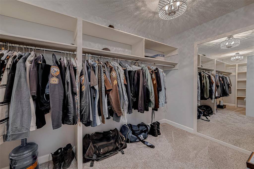 Huge Primary closet