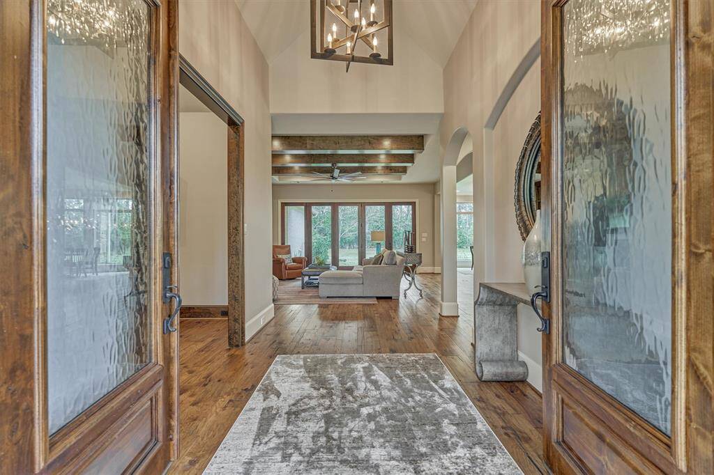 Stunning view from front doors.