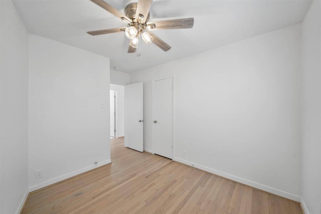 The wardrobe storage closet is shown in the background.