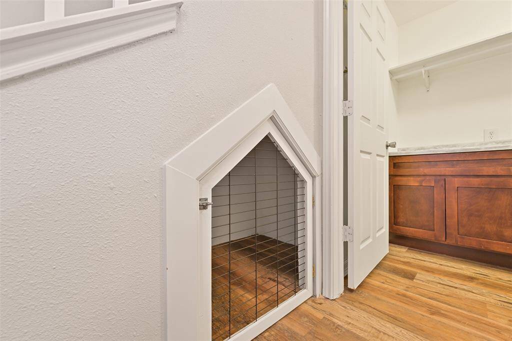 Even your pet has their own space!