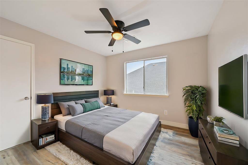 Bedroom 4 with large closet & attic access.
