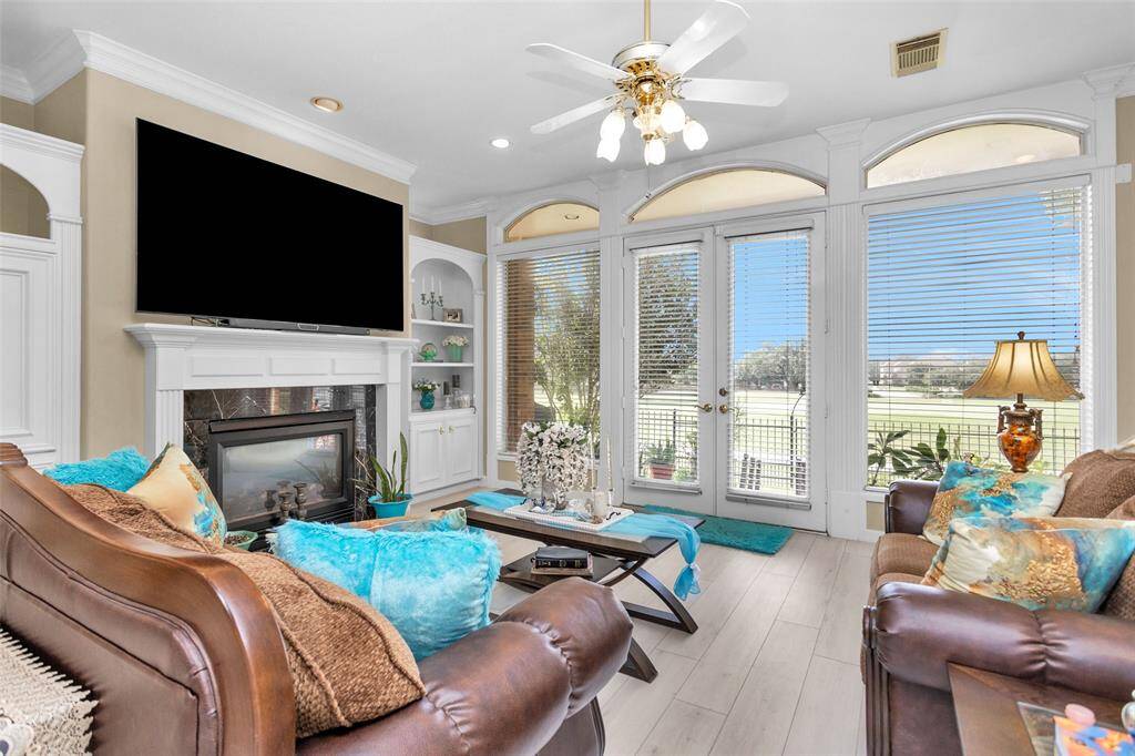 Light and bright thru-out the home, two-story entry.