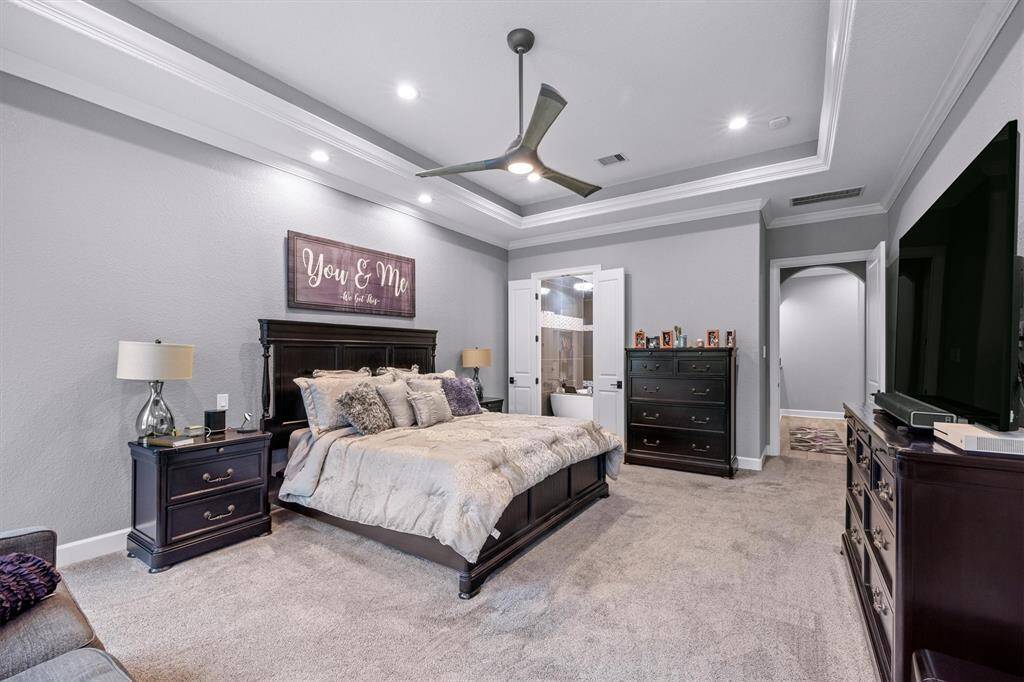 Primary suite is a retreat!