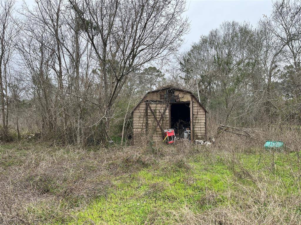 This is near the end of your driveway. The house is to the left.