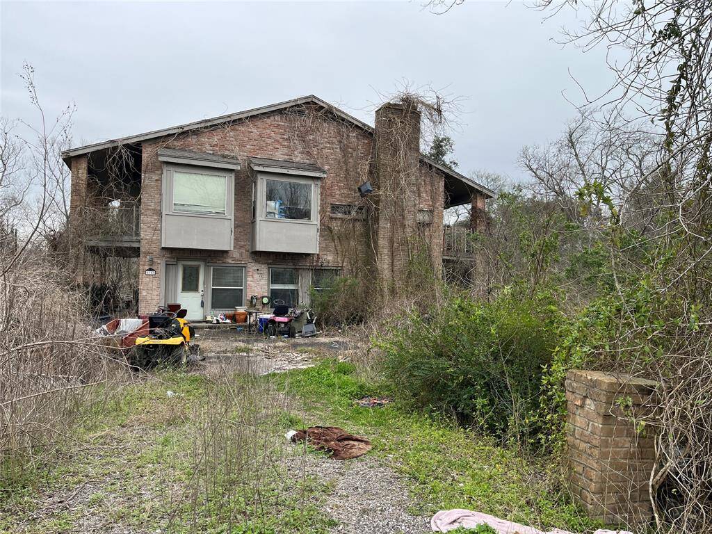 Some repairs were started and the owner passed away. The house and property are full of personal belongings. What you see is what you get.