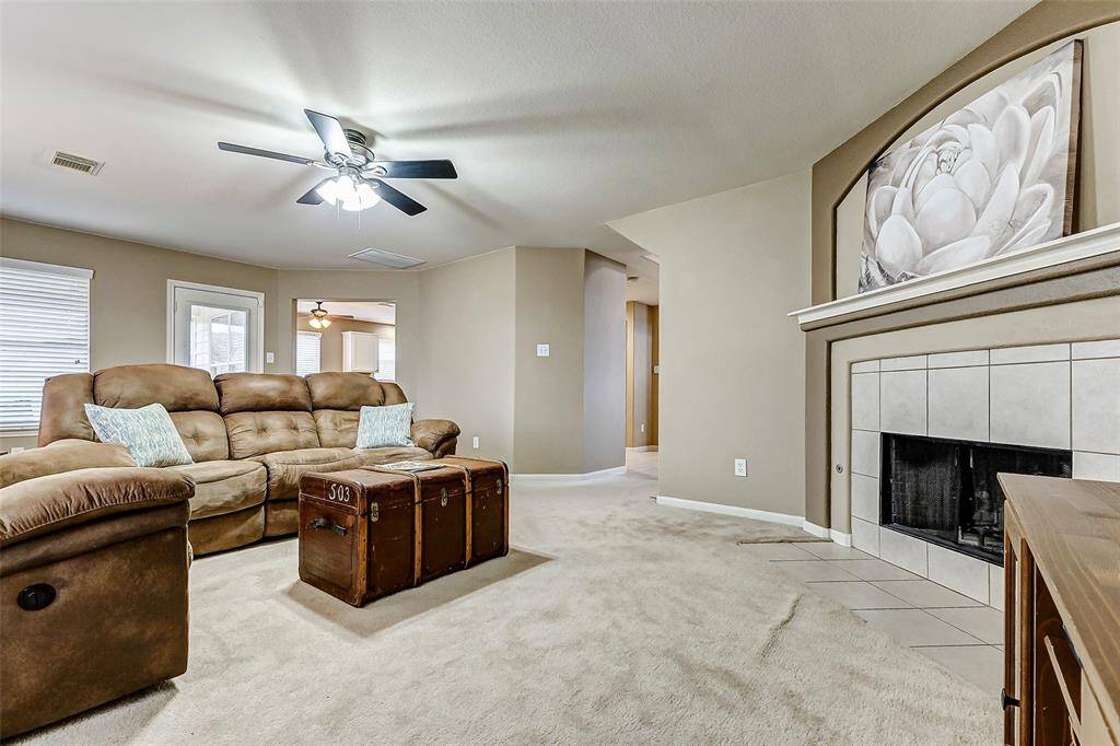 You will love the spaciousness of the living area.