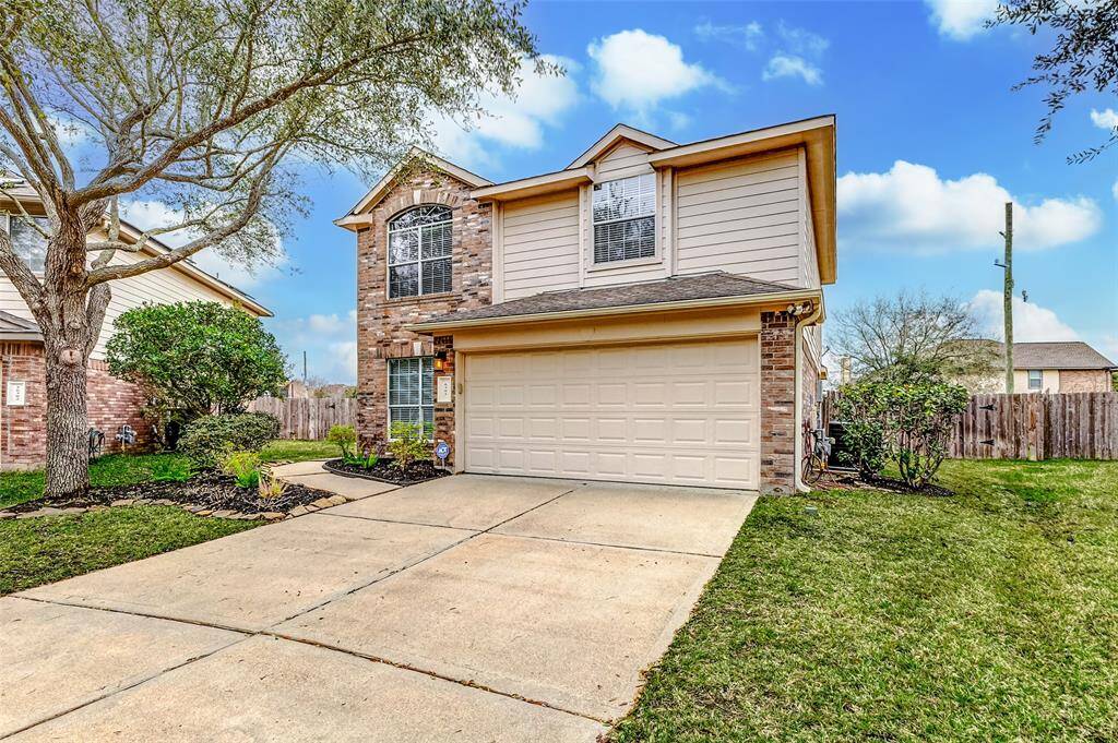 The 2-car garage with a double driveway has room to park your family and guests.