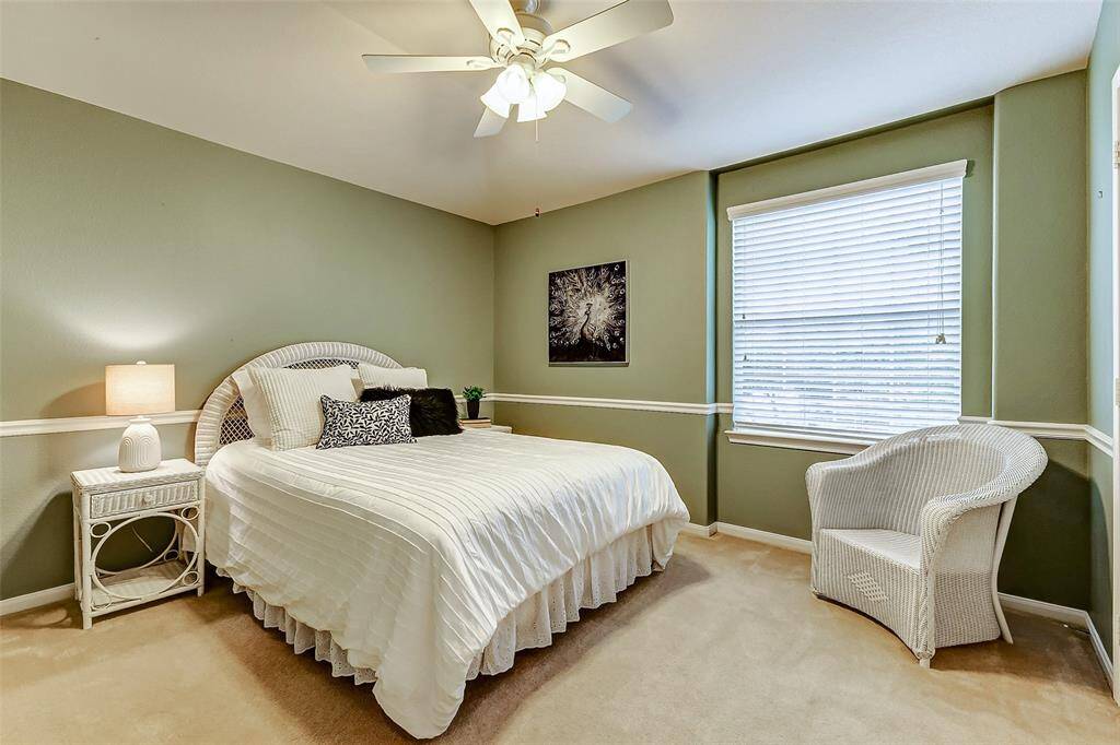 One of the secondary bedrooms upstairs. Great size!