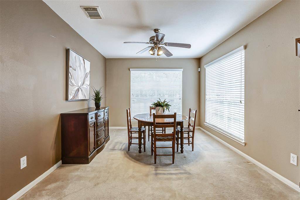 Enjoy this space as a dining room or office, whatever your needs may be.