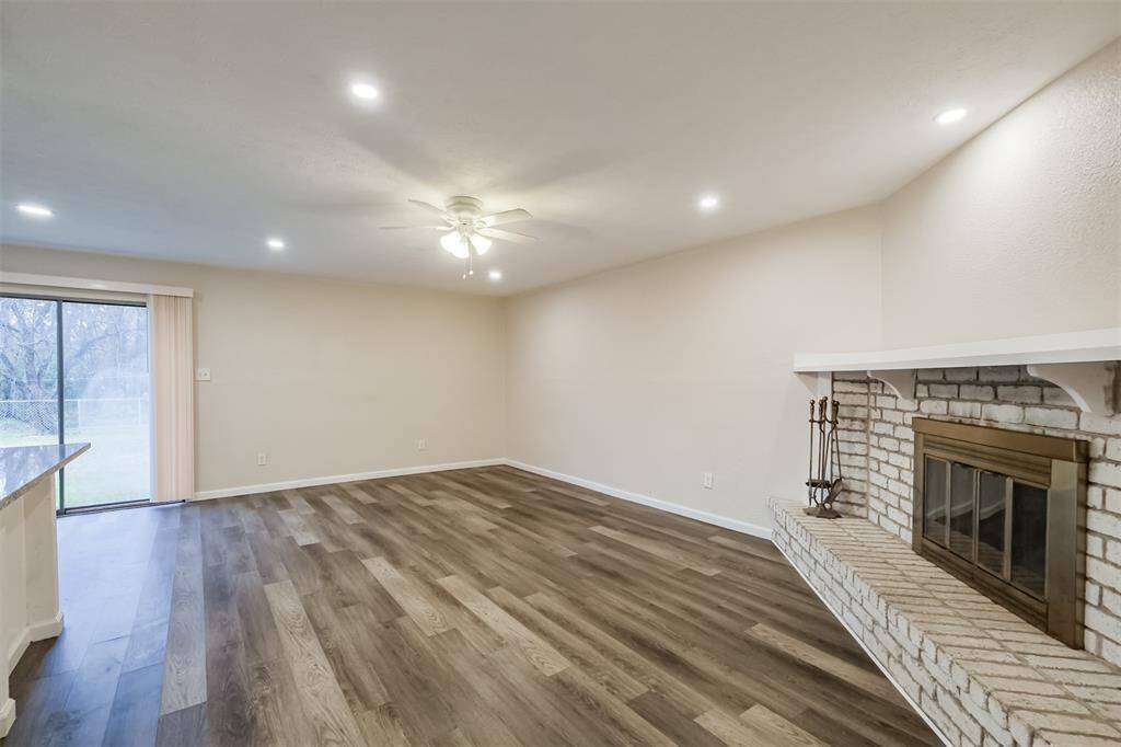 Open concept living space