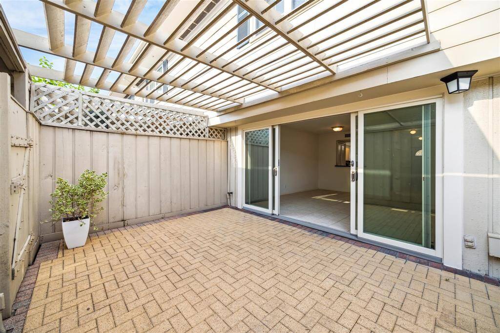 This space leads from the garage to the main living area.