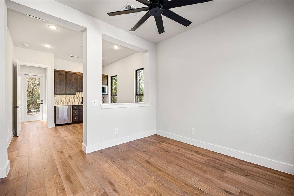 Guest suite with sitting area, kitchenette and walk in closet. This space is perfect for guest that are visiting, older children or parents living with you. Great generational space!