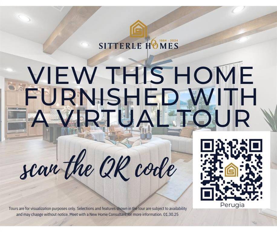 Furnished virtual tour of the floor plan