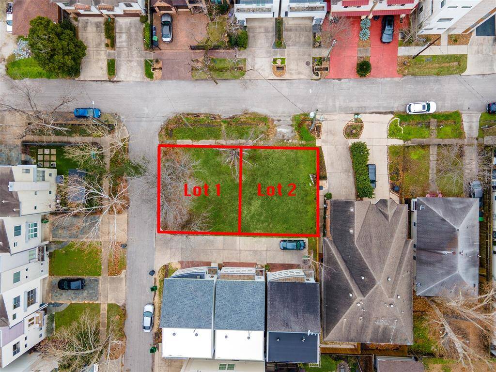 Lot 2 is 816 OliverLot 1 is 4211 Rose