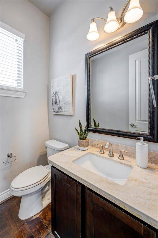 Powder bathroom on the 2nd floor.