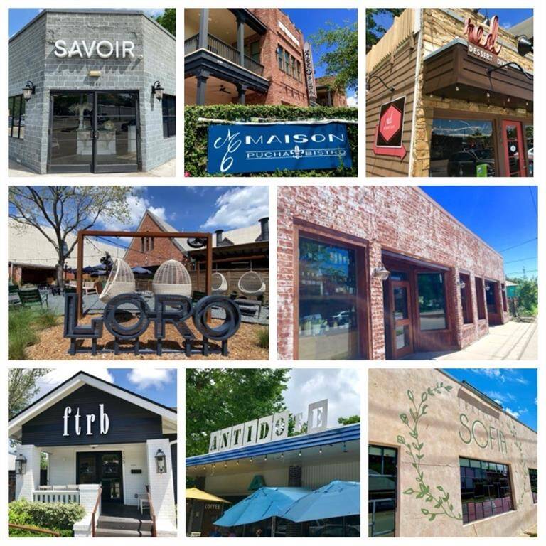 So many Heights area restaurants to choose from just a short stroll, quick bike ride or Uber lift away.