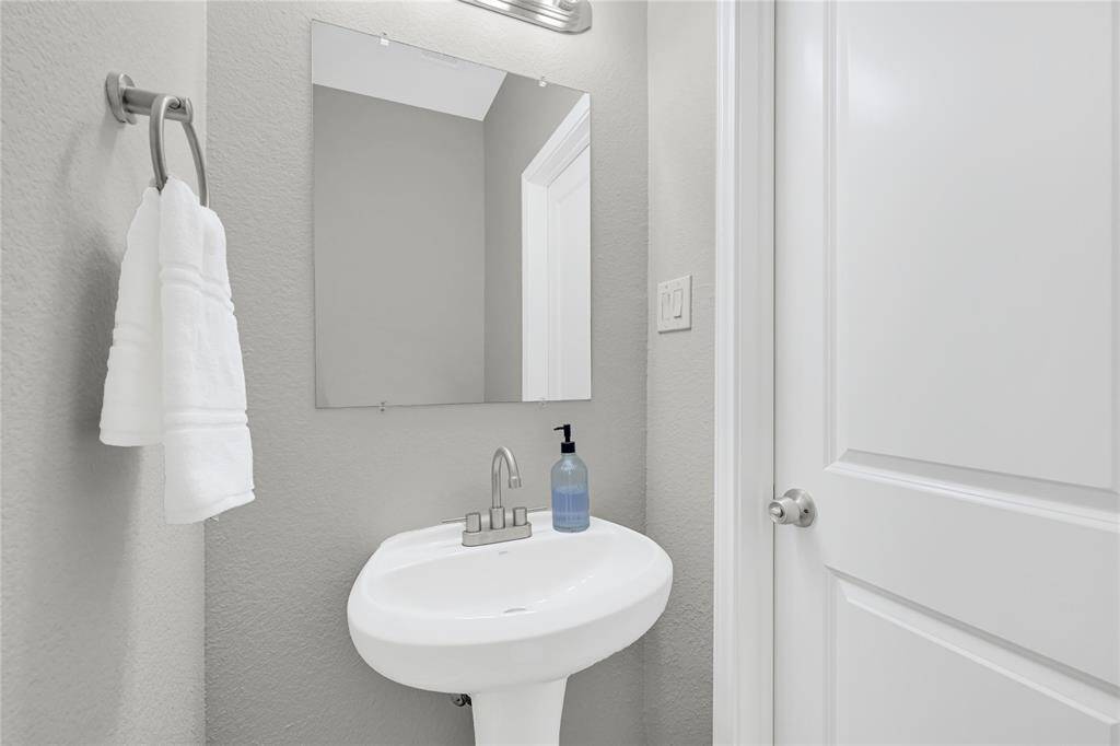 Half bath 1st floor