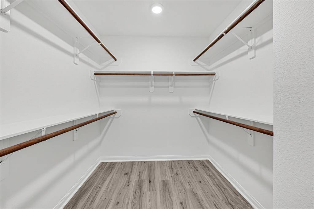 Primary closet
