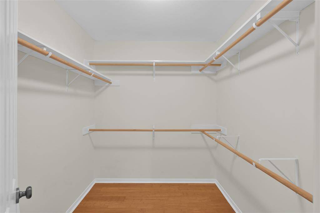 Master closet
