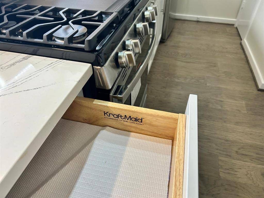 New KRAFTMAID self closing cabinets