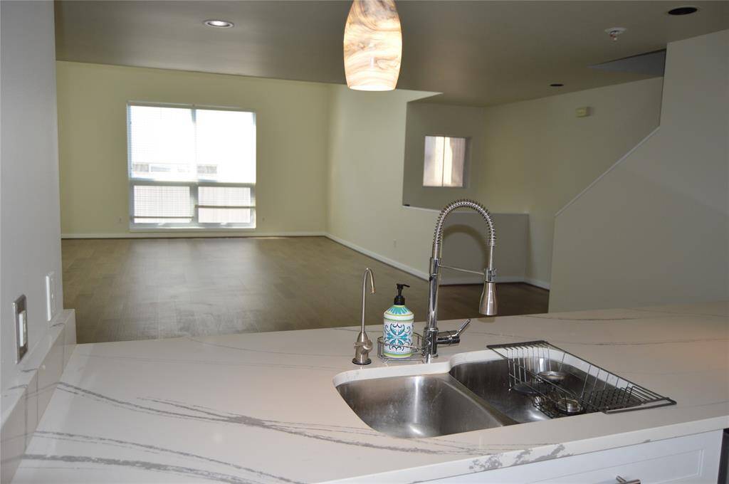 Another view of open kitchen