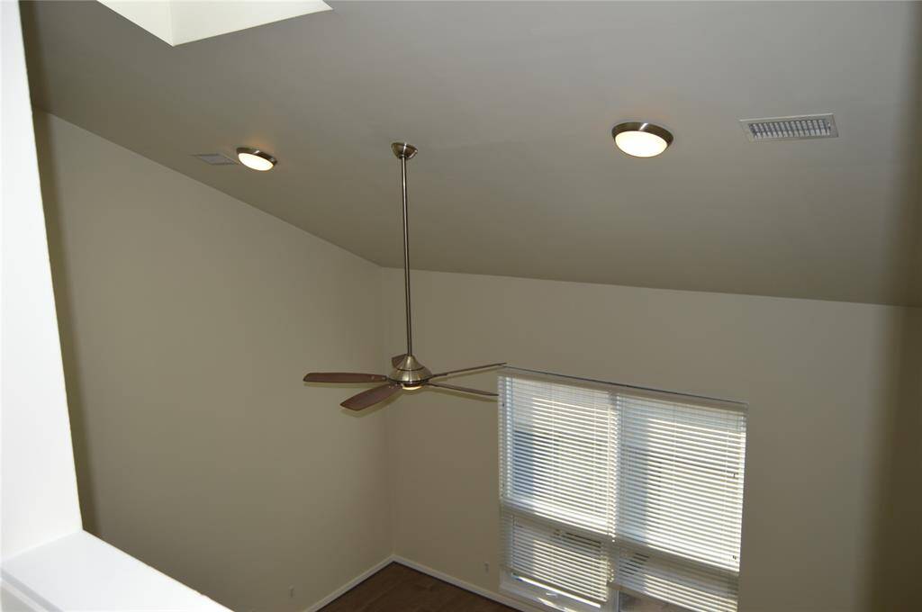 Soaring ceilings make this a big open space,skylights have energy efficient screens.