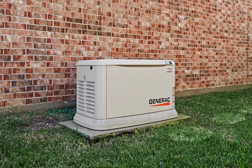 Whole-house generator installed in 2021