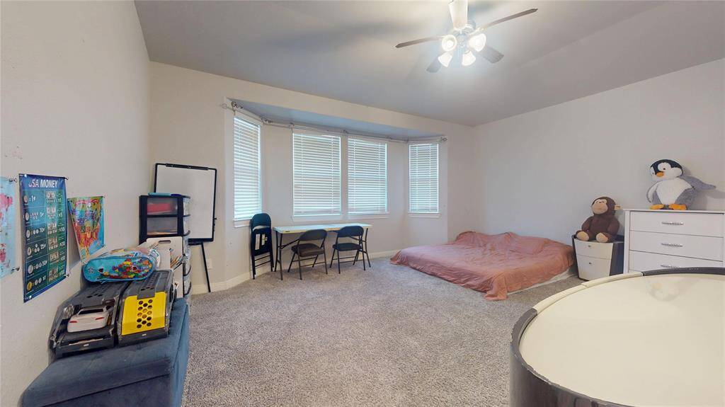 Primary bedroom on first floor.